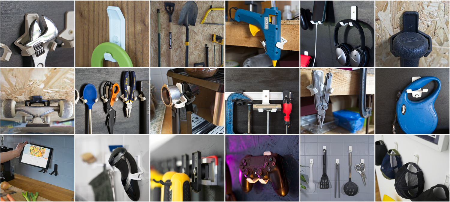 Superhooks, Clever Hooks For holding almost anything